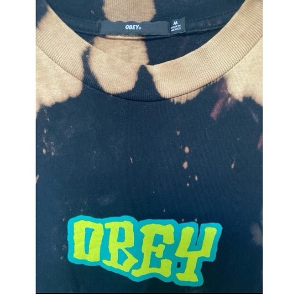 OBEY 🔫 ‘Better Days’ Bleach Tie Dye Tee - Picture 3 of 7